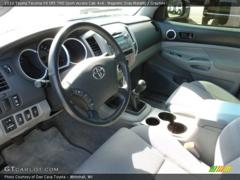 Magnetic Gray Metallic / Graphite 2010 Toyota Tacoma V6 SR5 TRD Sport Access Cab 4x4