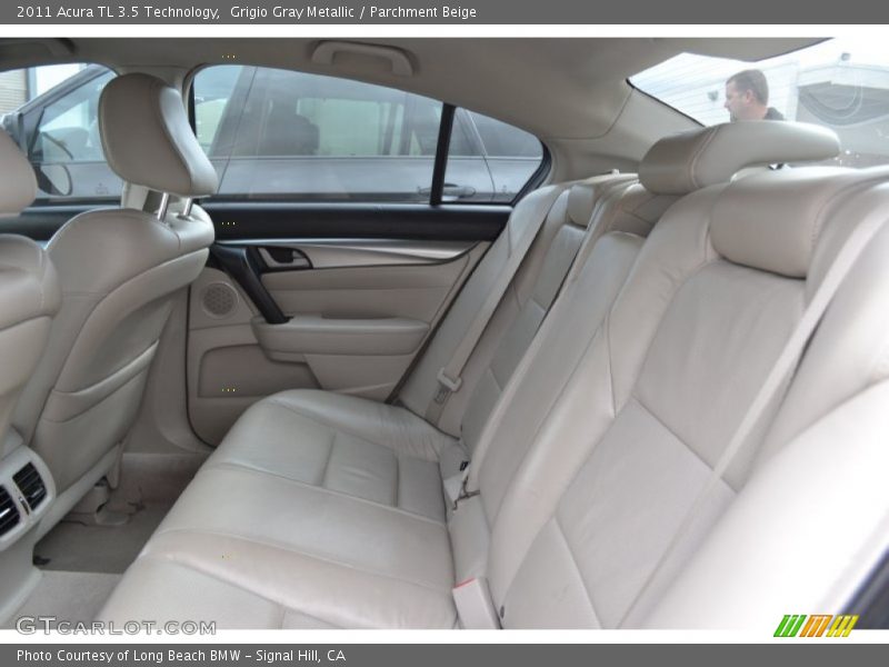 Grigio Gray Metallic / Parchment Beige 2011 Acura TL 3.5 Technology