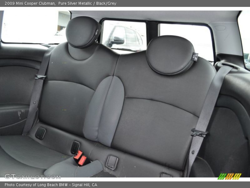 Pure Silver Metallic / Black/Grey 2009 Mini Cooper Clubman