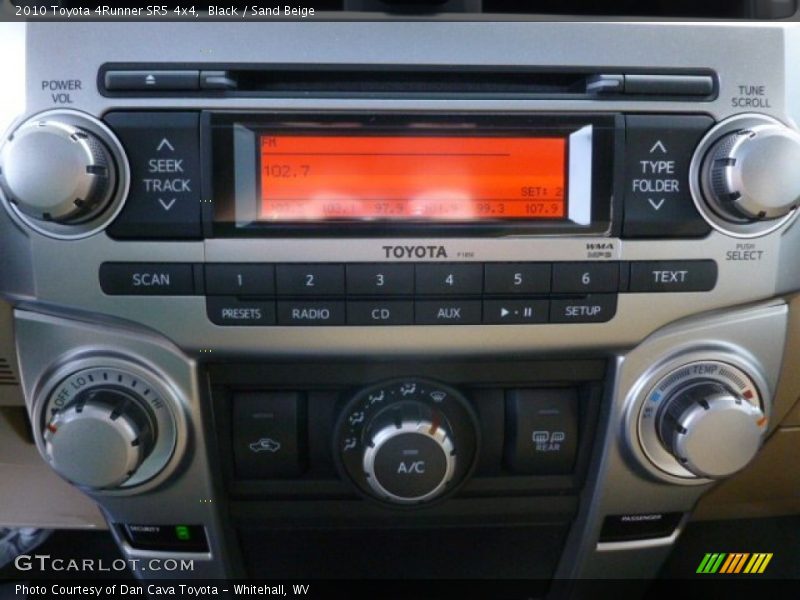 Black / Sand Beige 2010 Toyota 4Runner SR5 4x4