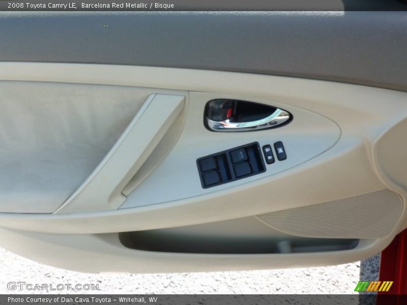 Barcelona Red Metallic / Bisque 2008 Toyota Camry LE