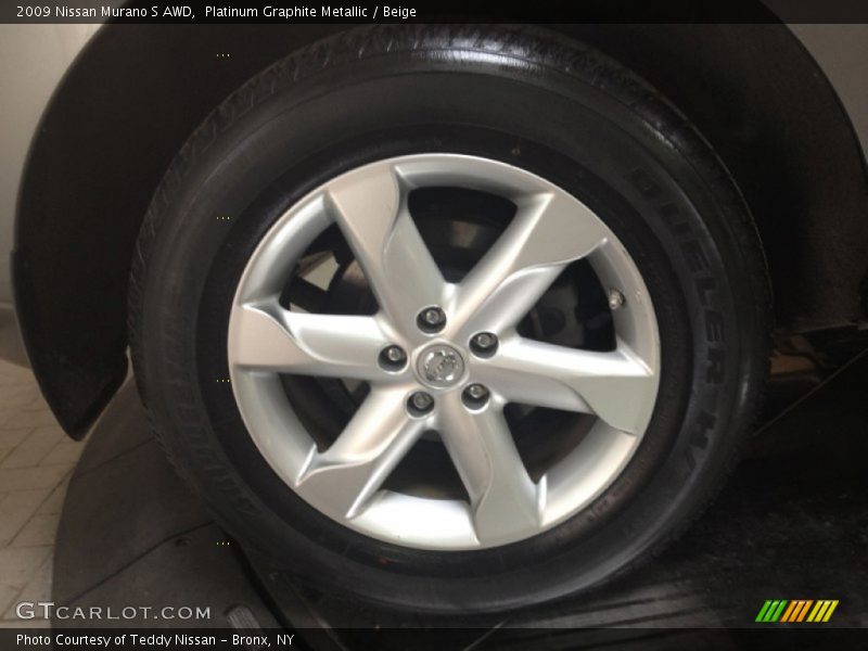 Platinum Graphite Metallic / Beige 2009 Nissan Murano S AWD