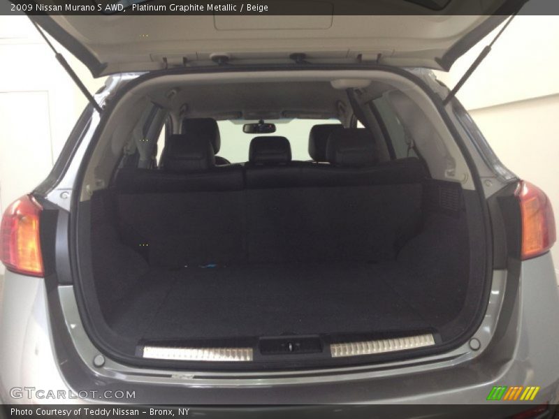 Platinum Graphite Metallic / Beige 2009 Nissan Murano S AWD