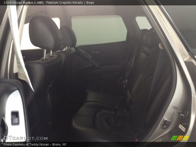 Platinum Graphite Metallic / Beige 2009 Nissan Murano S AWD