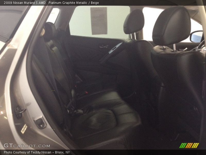 Platinum Graphite Metallic / Beige 2009 Nissan Murano S AWD