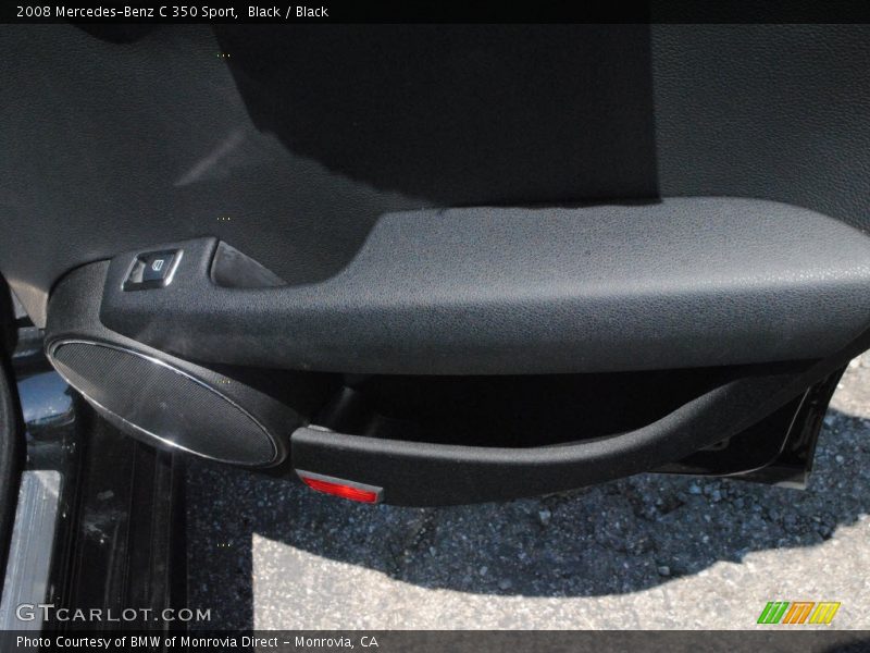 Black / Black 2008 Mercedes-Benz C 350 Sport