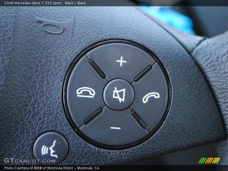 Black / Black 2008 Mercedes-Benz C 350 Sport