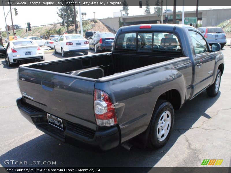 Magnetic Gray Metallic / Graphite 2010 Toyota Tacoma Regular Cab