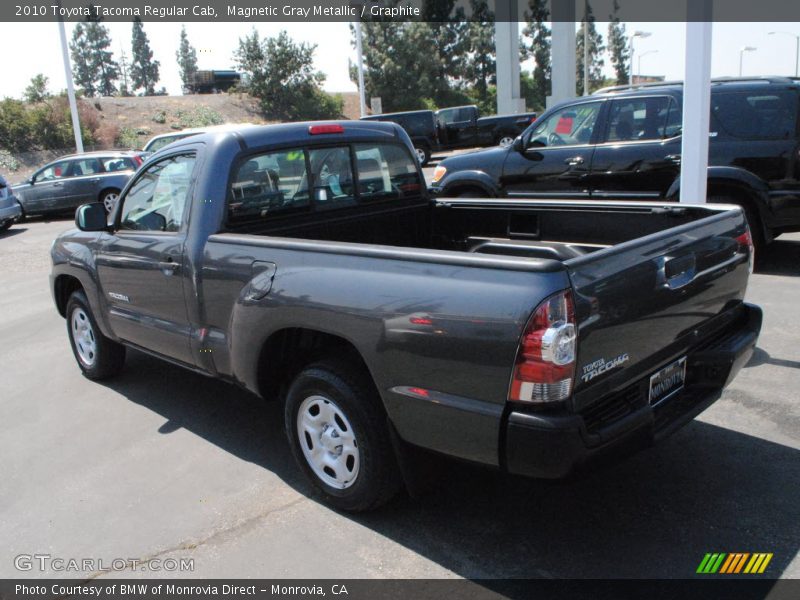 Magnetic Gray Metallic / Graphite 2010 Toyota Tacoma Regular Cab