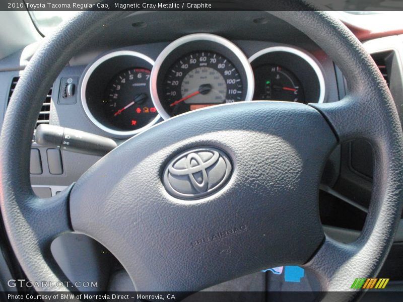 Magnetic Gray Metallic / Graphite 2010 Toyota Tacoma Regular Cab
