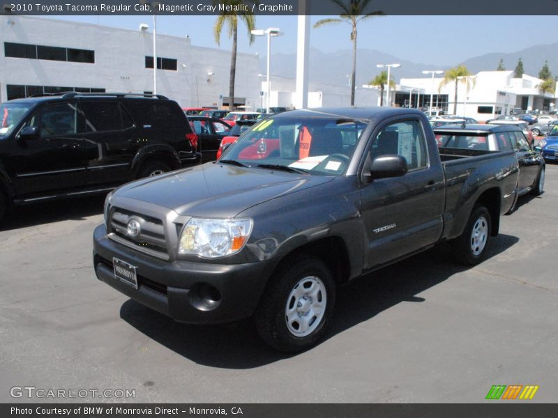 Magnetic Gray Metallic / Graphite 2010 Toyota Tacoma Regular Cab