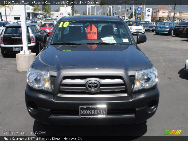 Magnetic Gray Metallic / Graphite 2010 Toyota Tacoma Regular Cab