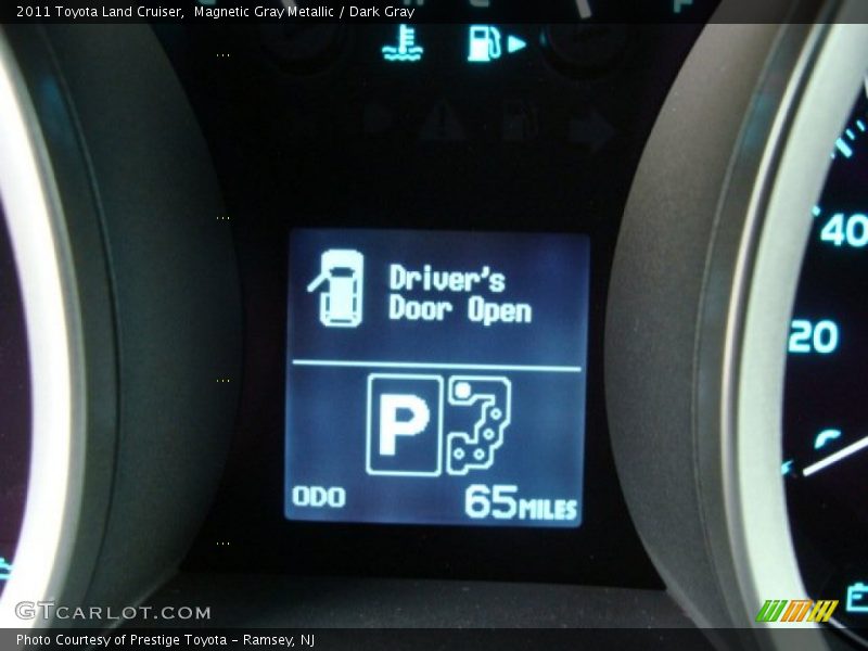 Magnetic Gray Metallic / Dark Gray 2011 Toyota Land Cruiser