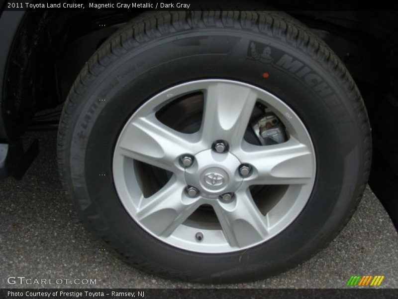 Magnetic Gray Metallic / Dark Gray 2011 Toyota Land Cruiser