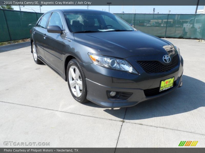 Magnetic Gray Metallic / Ash Gray 2010 Toyota Camry SE