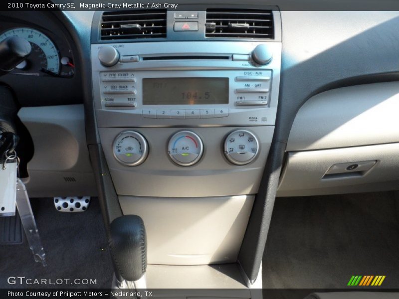 Magnetic Gray Metallic / Ash Gray 2010 Toyota Camry SE