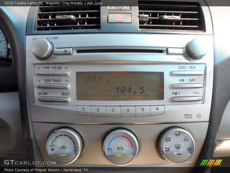 Magnetic Gray Metallic / Ash Gray 2010 Toyota Camry SE