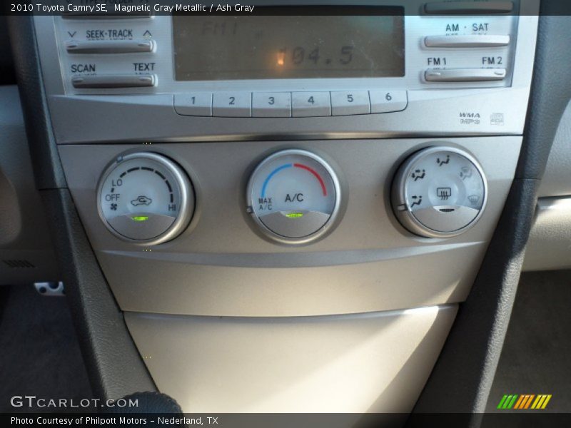 Magnetic Gray Metallic / Ash Gray 2010 Toyota Camry SE