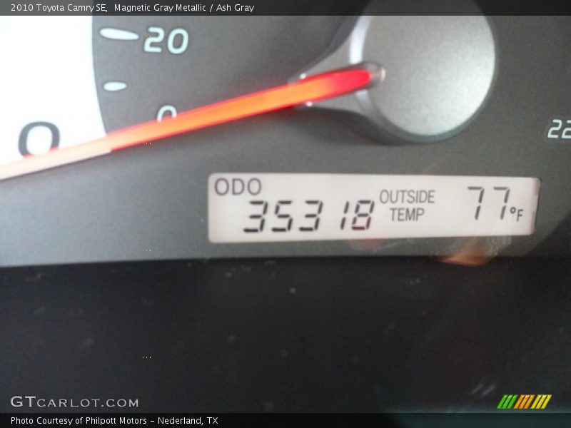 Magnetic Gray Metallic / Ash Gray 2010 Toyota Camry SE