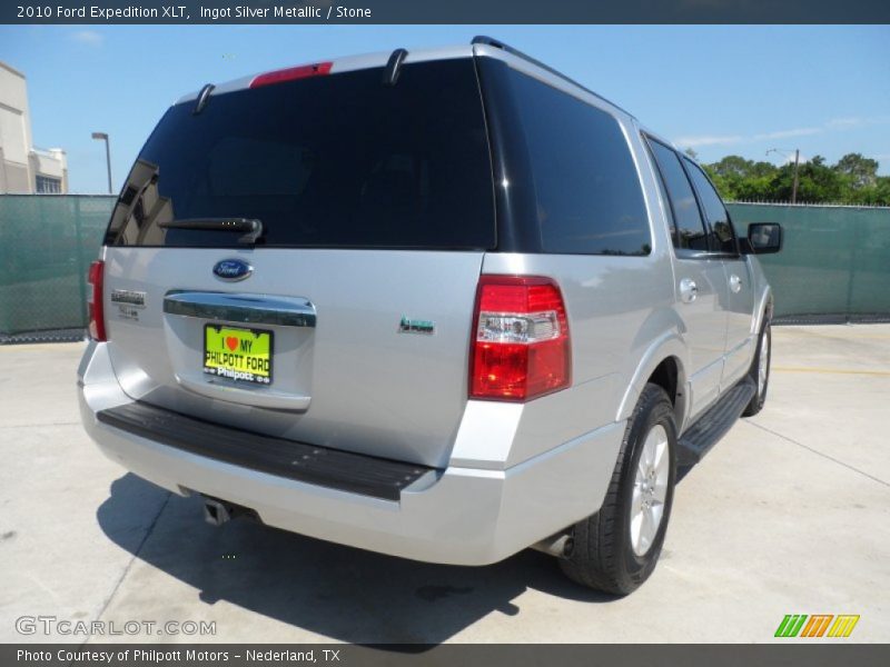 Ingot Silver Metallic / Stone 2010 Ford Expedition XLT