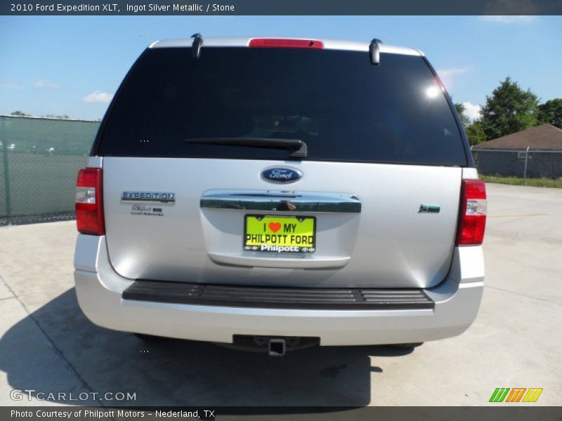 Ingot Silver Metallic / Stone 2010 Ford Expedition XLT