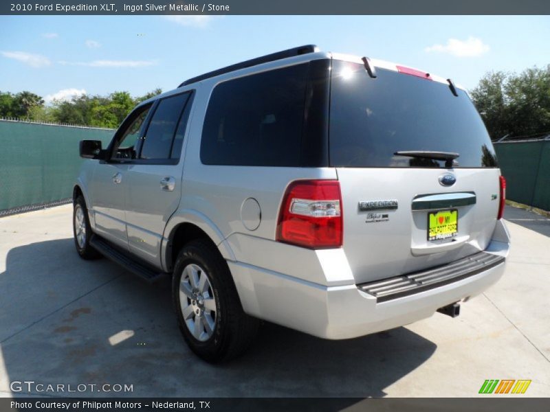 Ingot Silver Metallic / Stone 2010 Ford Expedition XLT