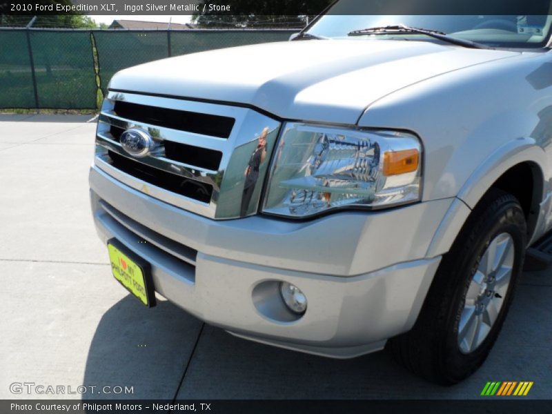 Ingot Silver Metallic / Stone 2010 Ford Expedition XLT
