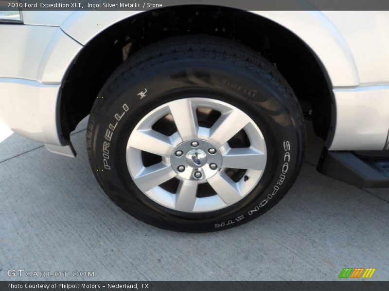 Ingot Silver Metallic / Stone 2010 Ford Expedition XLT