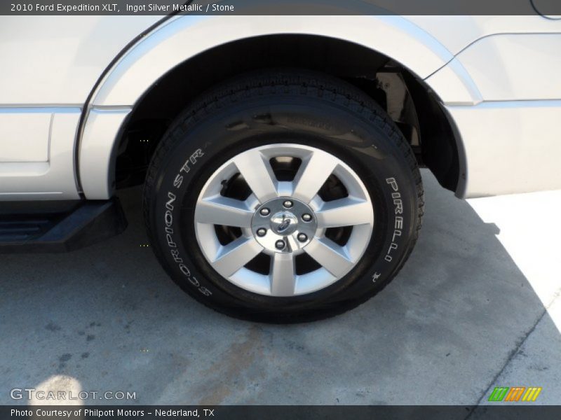 Ingot Silver Metallic / Stone 2010 Ford Expedition XLT