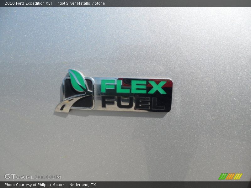 Ingot Silver Metallic / Stone 2010 Ford Expedition XLT