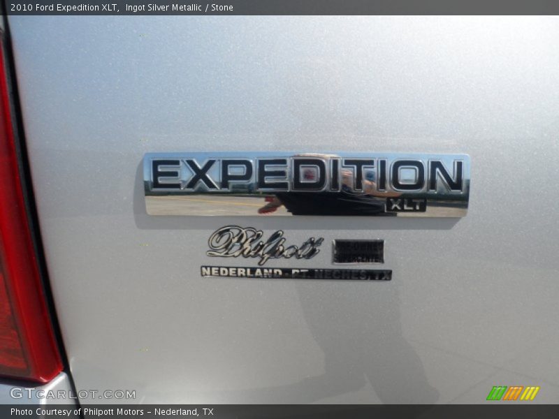 Ingot Silver Metallic / Stone 2010 Ford Expedition XLT