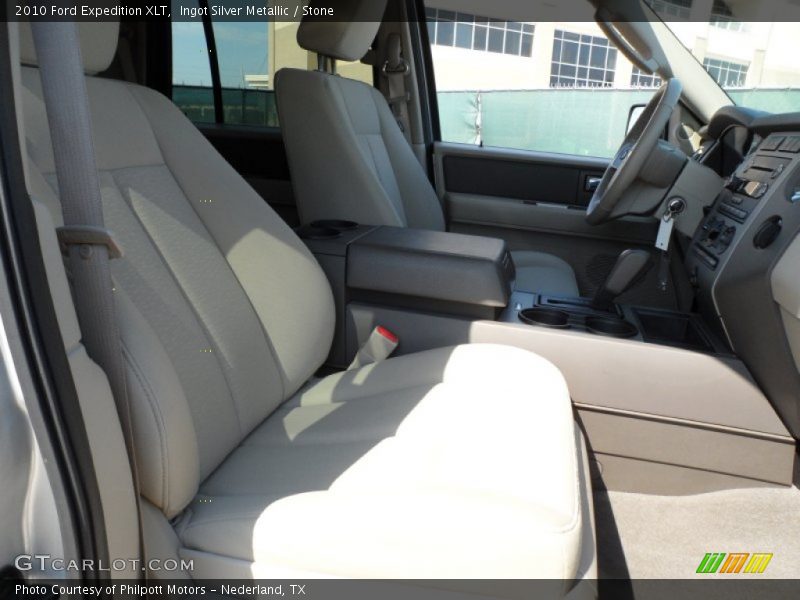 Ingot Silver Metallic / Stone 2010 Ford Expedition XLT