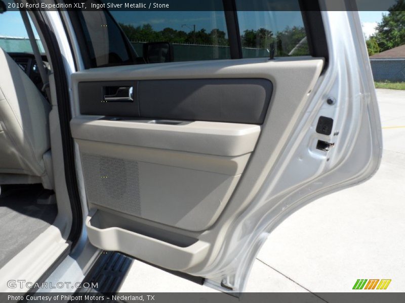 Ingot Silver Metallic / Stone 2010 Ford Expedition XLT