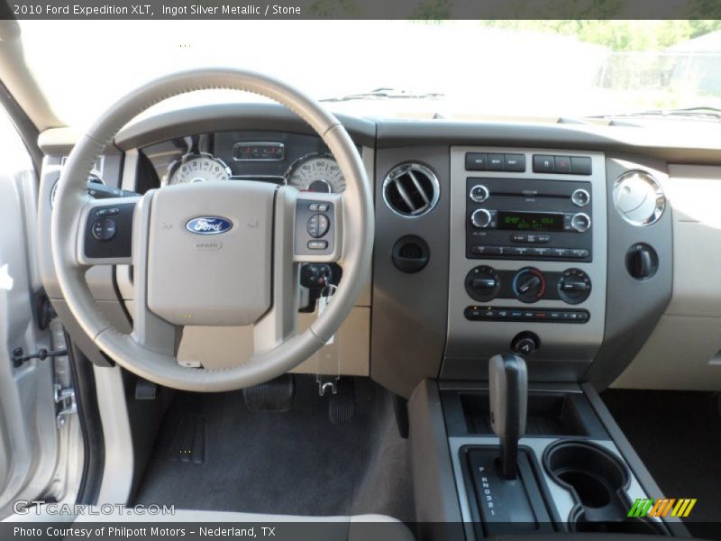 Ingot Silver Metallic / Stone 2010 Ford Expedition XLT