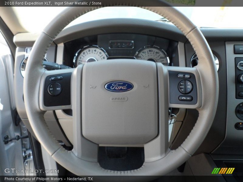 Ingot Silver Metallic / Stone 2010 Ford Expedition XLT