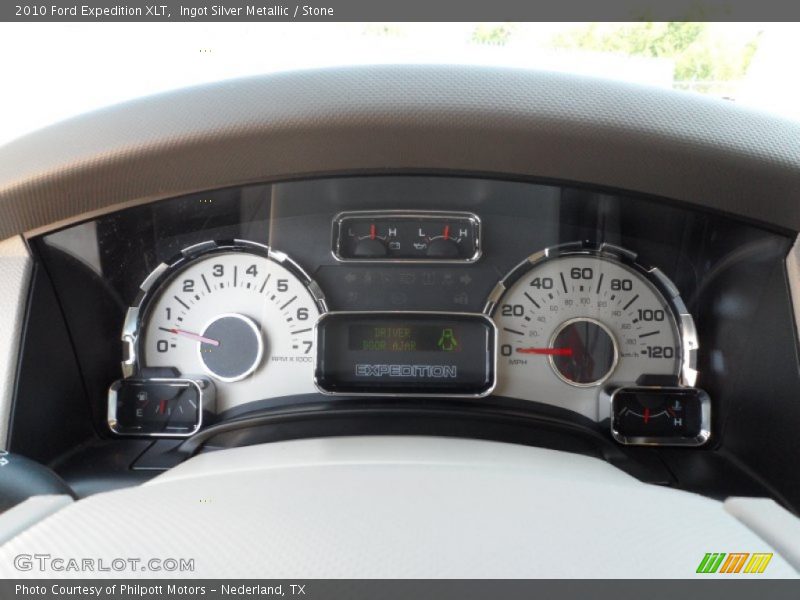 Ingot Silver Metallic / Stone 2010 Ford Expedition XLT