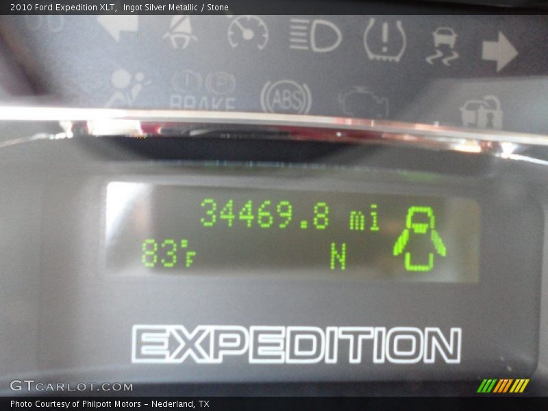 Ingot Silver Metallic / Stone 2010 Ford Expedition XLT