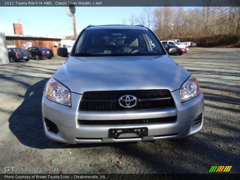 Classic Silver Metallic / Ash 2012 Toyota RAV4 I4 4WD