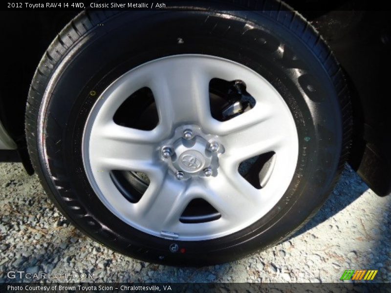 Classic Silver Metallic / Ash 2012 Toyota RAV4 I4 4WD
