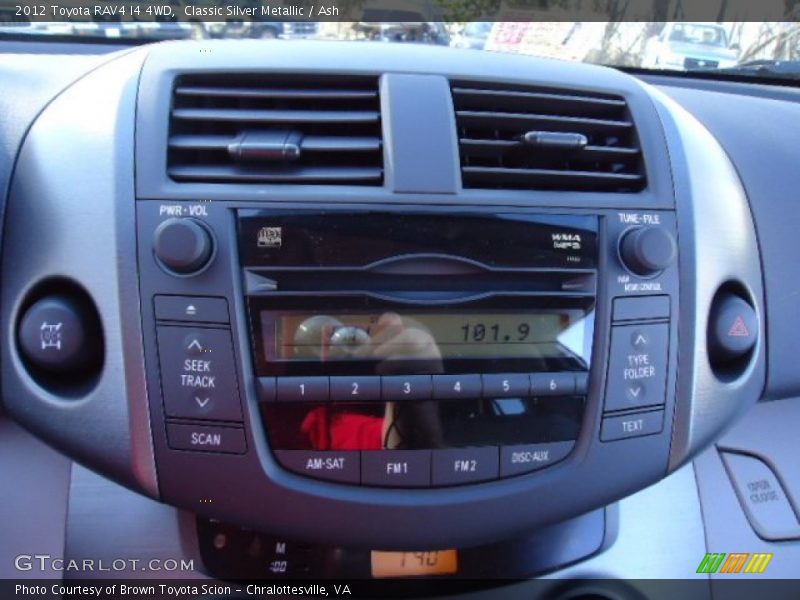 Classic Silver Metallic / Ash 2012 Toyota RAV4 I4 4WD