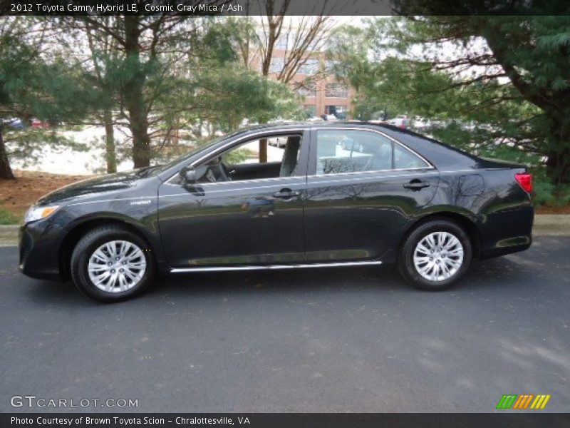 Cosmic Gray Mica / Ash 2012 Toyota Camry Hybrid LE