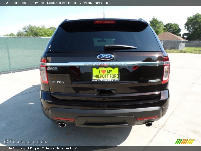 Kodiak Brown Metallic / Pecan/Charcoal Black 2013 Ford Explorer Limited