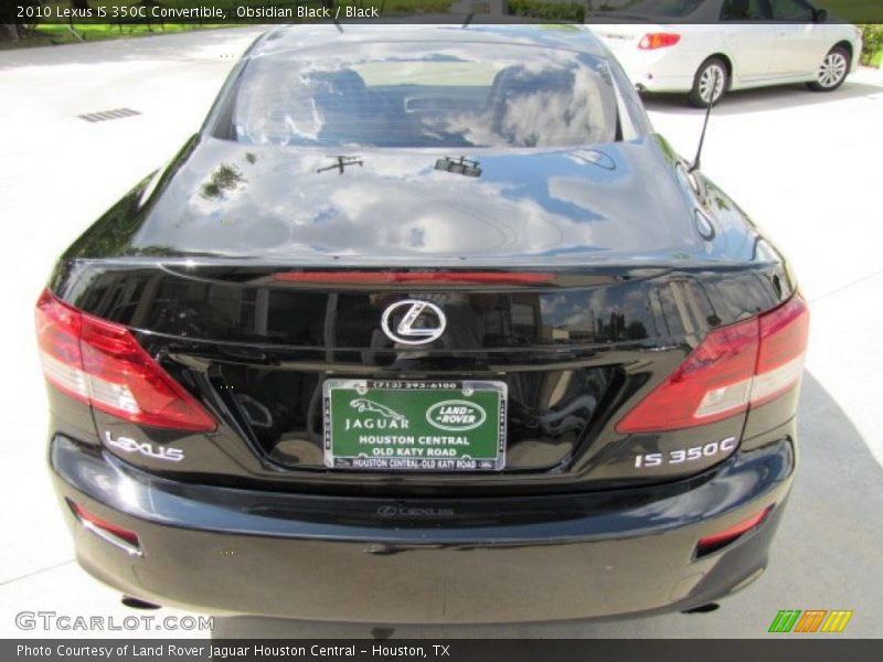 Obsidian Black / Black 2010 Lexus IS 350C Convertible