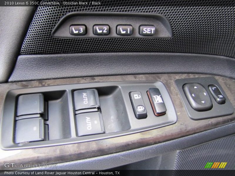 Obsidian Black / Black 2010 Lexus IS 350C Convertible