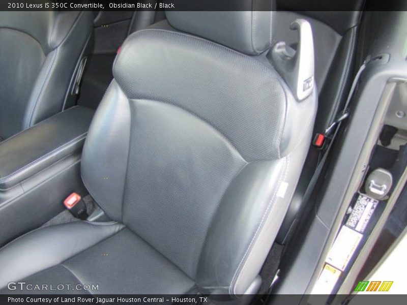 Obsidian Black / Black 2010 Lexus IS 350C Convertible