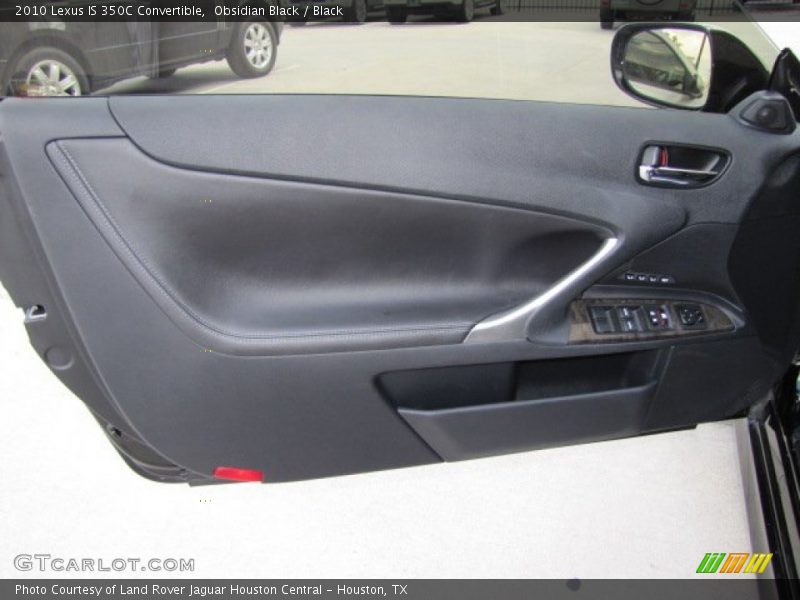 Obsidian Black / Black 2010 Lexus IS 350C Convertible