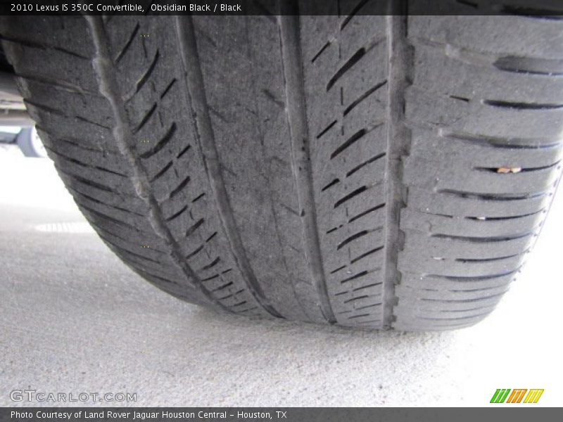 Obsidian Black / Black 2010 Lexus IS 350C Convertible