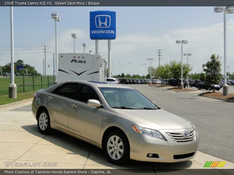 Desert Sand Mica / Bisque 2008 Toyota Camry XLE V6