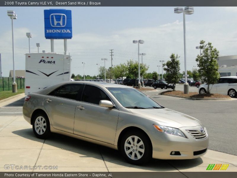 Desert Sand Mica / Bisque 2008 Toyota Camry XLE V6