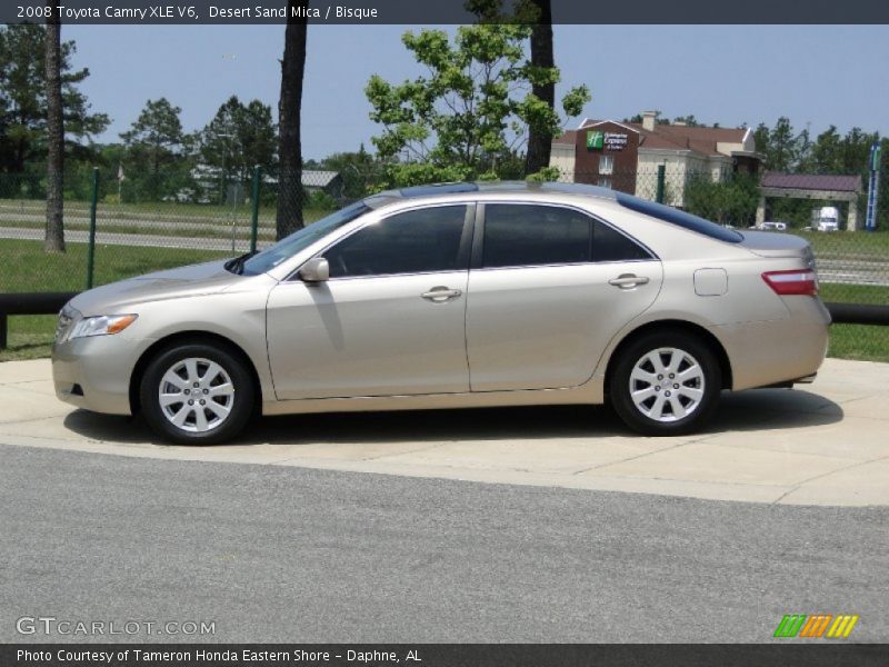 Desert Sand Mica / Bisque 2008 Toyota Camry XLE V6